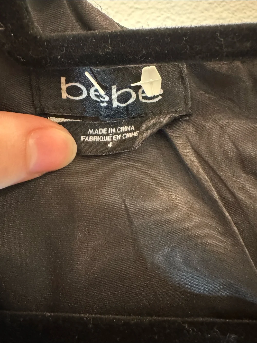 Bebe Black Sleeveless Bodycon Sheath Dress Size 4 Career Cocktail